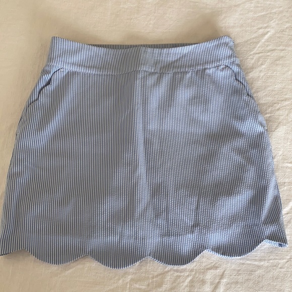 Vineyard Vines Pants - Vineyard vines seersucker size 2 skort sporty skirt shorts